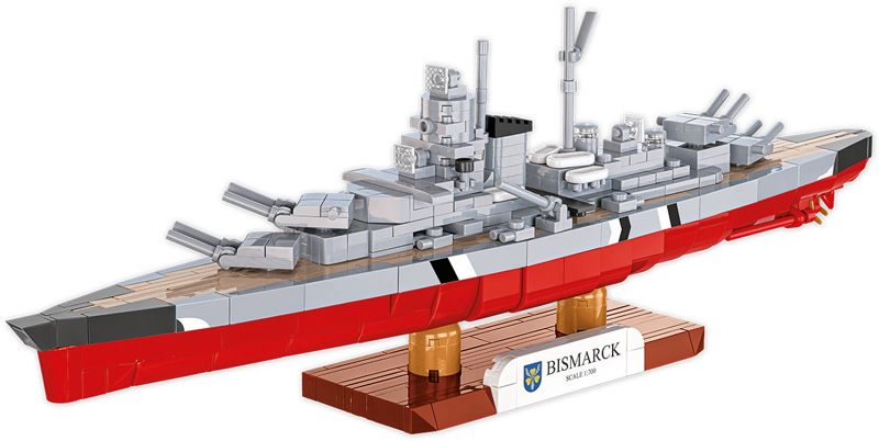 COBI 4854 Battleship Bismarck Set