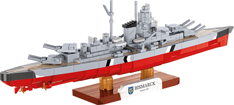 COBI 4854 Battleship Bismarck Set