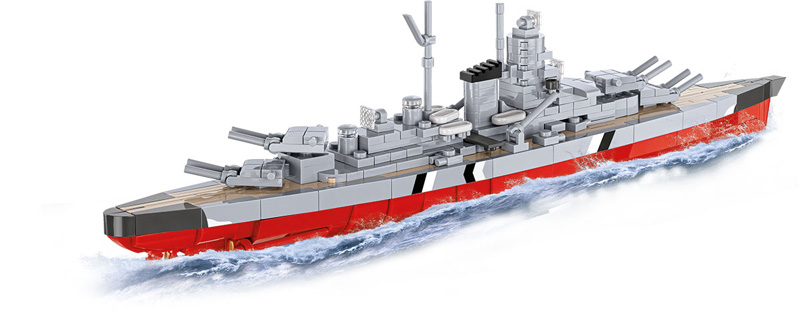 COBI 4854 Battleship Bismarck Set