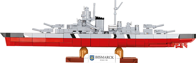 COBI 4854 Battleship Bismarck Set