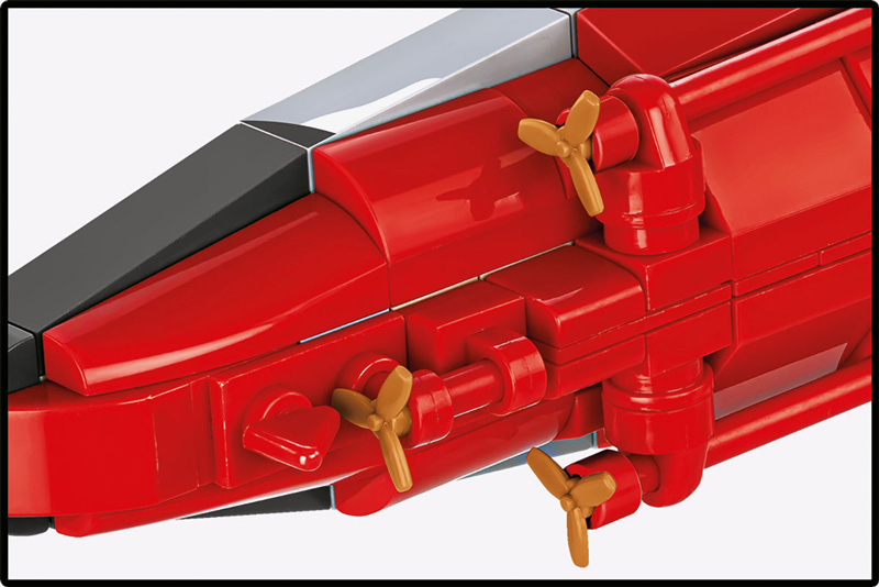 COBI 4854 Battleship Bismarck Set