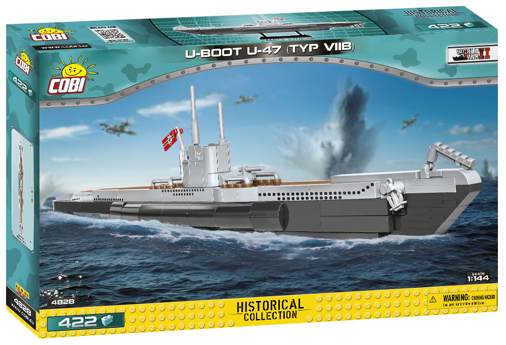 COBI 4828 U Boot U-47 VIIB Box