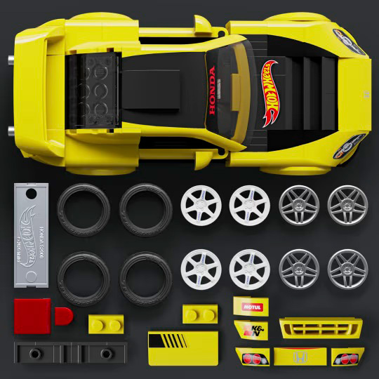 Mattel Brick Shop JFR88 ’07 Honda S2000