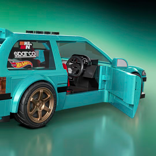 Mattel Brick Shop JHF62 Custom ’90 Honda Civic Ef