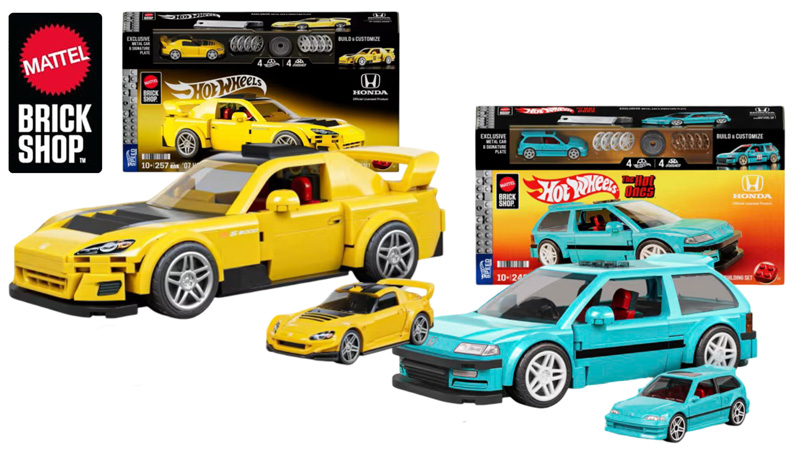 Mattel Brick Shop Honda 2026 Titel