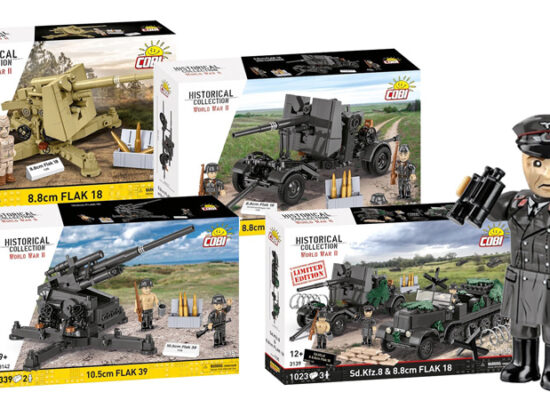 COBI Flak Varianten: 3139, 3140, 3141 und 3142 im Vergleich (Update)