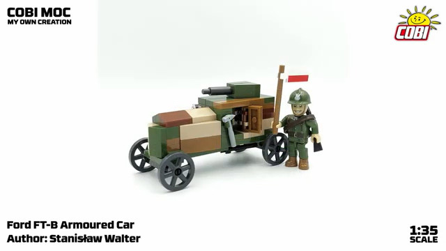 COBI MOC Ford FT-B Armoured Car