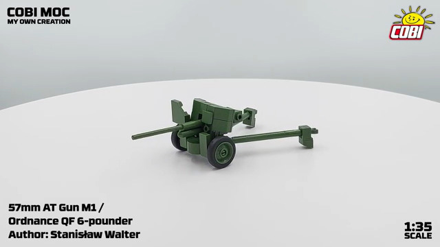 COBI MOC 57mm At Gun M1