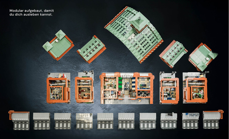 Bluebrixx Hauptbahnhof Studgart aufgebaut