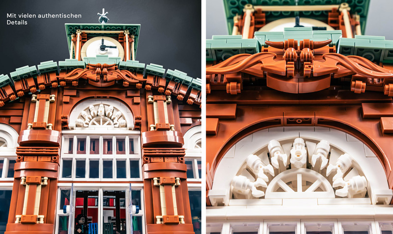 Bluebrixx Hauptbahnhof Studgart aufgebaut