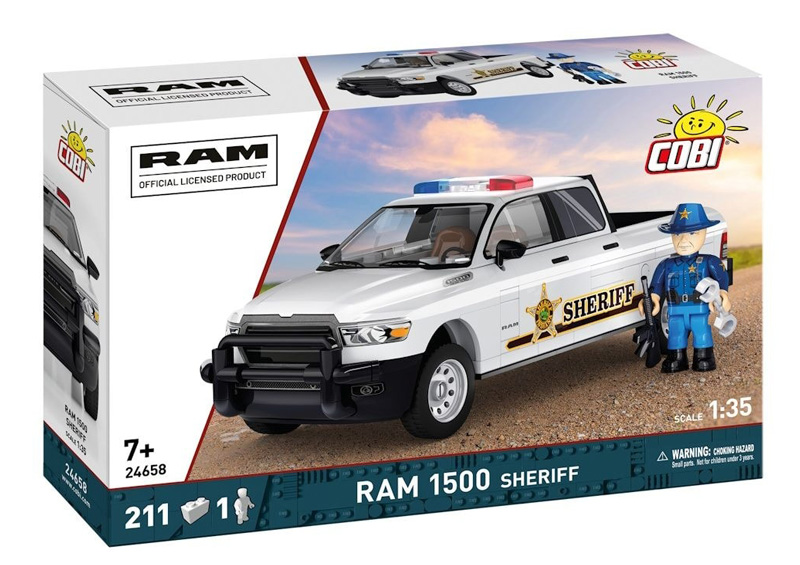 COBI 24658 RAM 1500 Hemi Sheriff Box