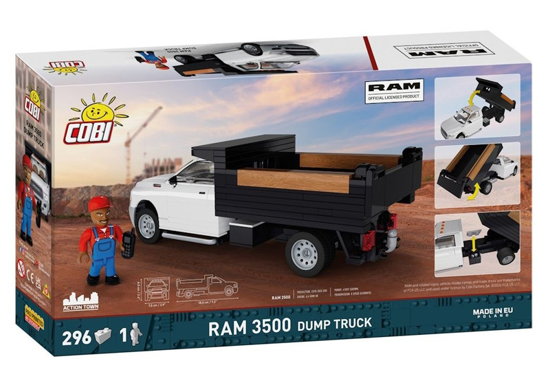 COBI 24659 RAM 3500 Dump Truck Box