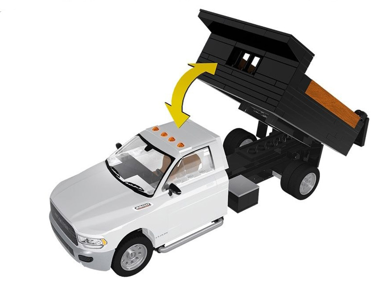 COBI 24659 RAM 3500 Dump Truck Set