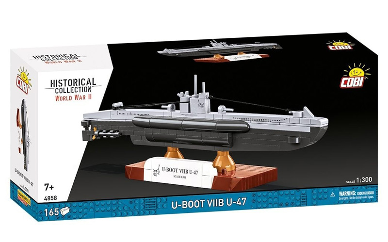 COBI 4858 U-Boot U-47 (Type VIIB)