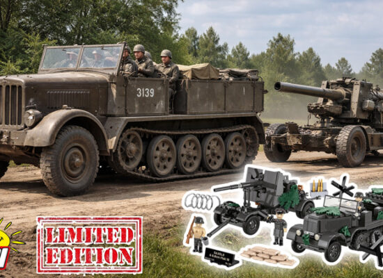 COBI 3139 Sd. Kfz. 8 & 8.8 cm Flak 18 Limited Edition offiziell angekündigt