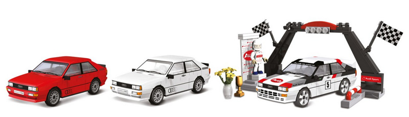 COBI neue Lizenzen Audi 2026 Neuheiten