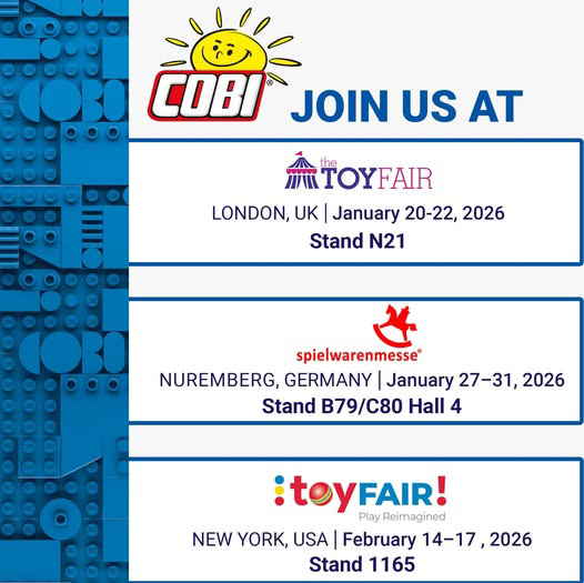 COBI Spielzeugmessen Termine 2026