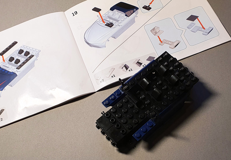 COBI Alfa Romeo Giulia Quadrifoglio Carabinieri 24654 Aufbau