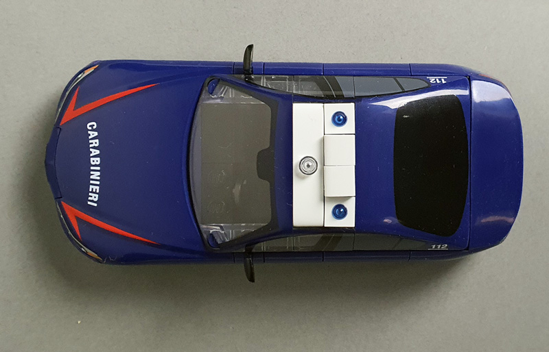 COBI Alfa Romeo Giulia Quadrifoglio Carabinieri 24654 gebaut