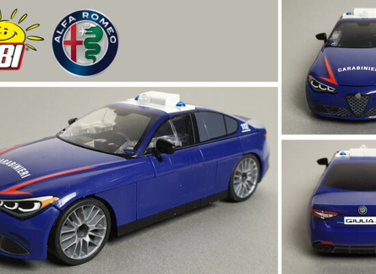 COBI Alfa Romeo Giulia Quadrifoglio Carabinieri 24654 Review