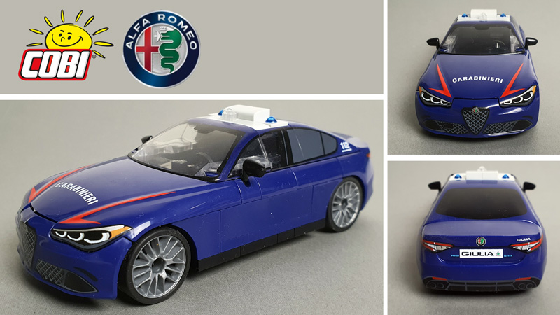 COBI Alfa Romeo Giulia Quadrifoglio Carabinieri 24654 Titel