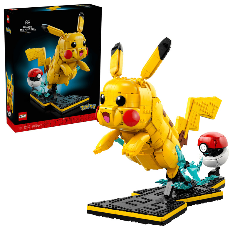 LEGO Pokémon 72152 Pikachu und Pokéball