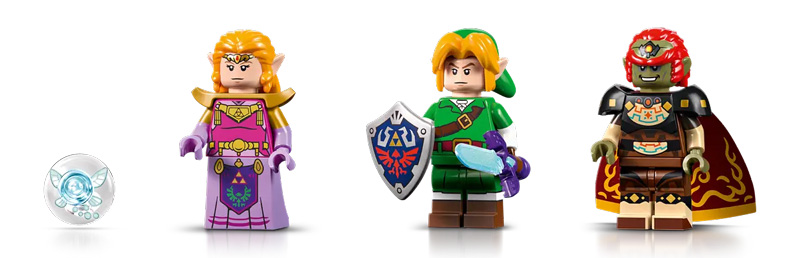 LEGO Zelda Ocarina of Time Letztes Gefecht 77093 Minifiguren
