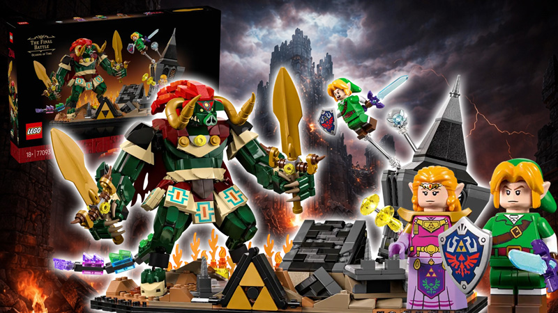 LEGO Zelda Ocarina of Time Letztes Gefecht 77093 Titel