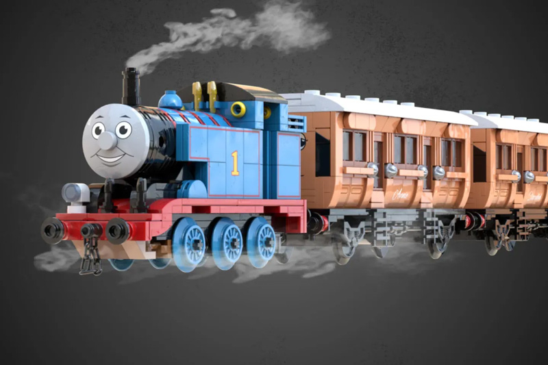 Thomas die kleine Lokomotive LEGO Ideas Entwurf