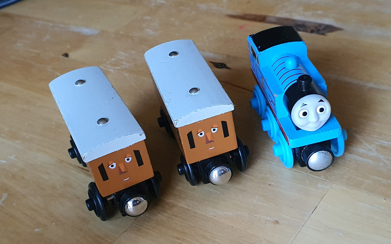 Thomas die kleine Lokomotive LEGO Ideas Original Holzeisenbahn