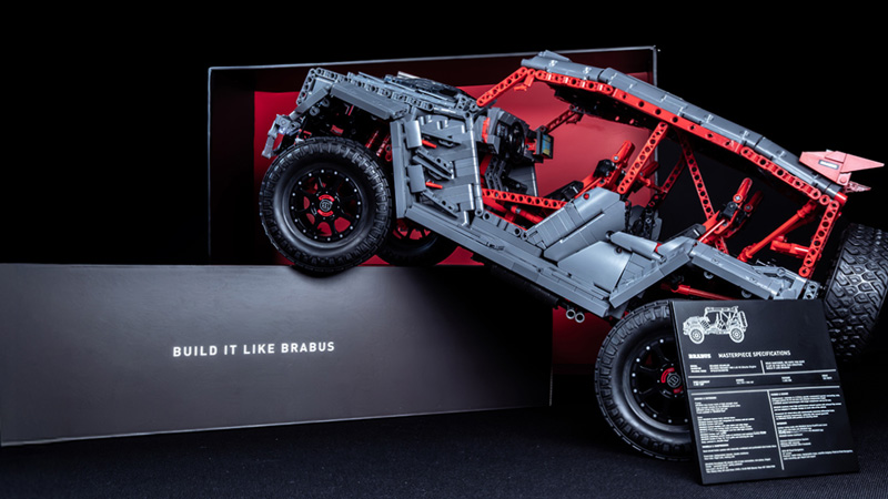 BlueBrixx BRABUS Crawler 900 108667 verfügbar Set mit Typenschild