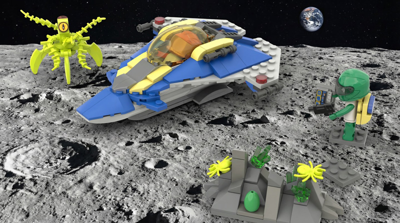 Kiddicraft Galaxy Craft Renderings Sets