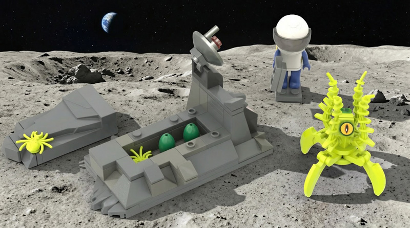 Kiddicraft Galaxy Craft Renderings Sets