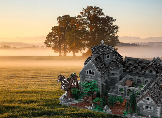 BlueBrixx Kloster Blaubrunn Serie wird mit Kirche und Kreuzgang fortgesetzt