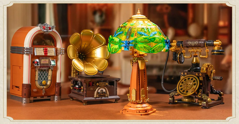 Pantasy 85042 Buntglaslampe Retro Kollektion 85042