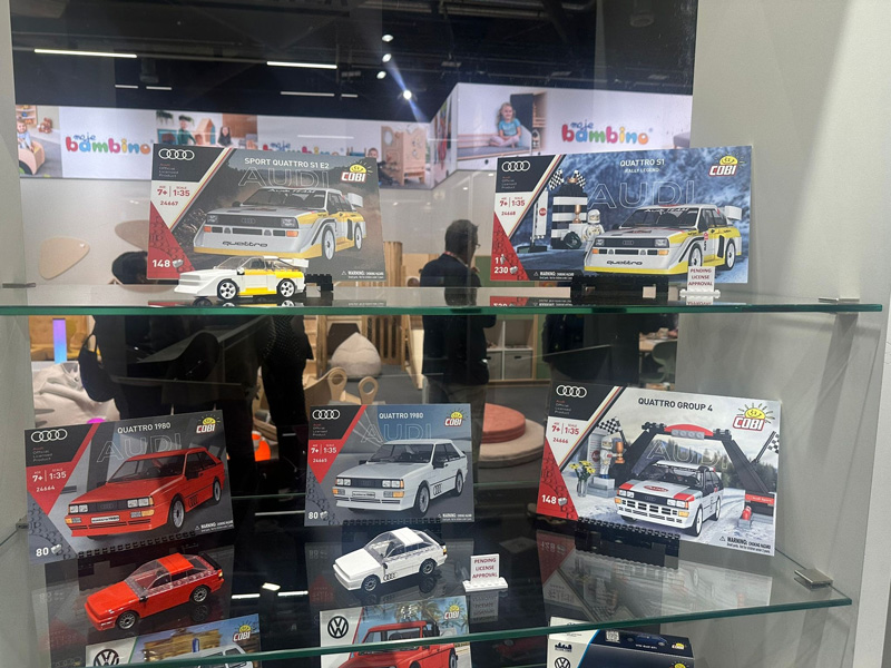 COBI Nürnberger Spielwarenmesse Audi