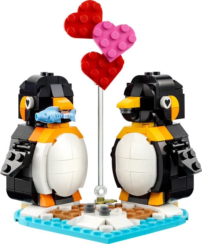 LEGO Valentins-GWP: Verliebte Pinguine (40886)
