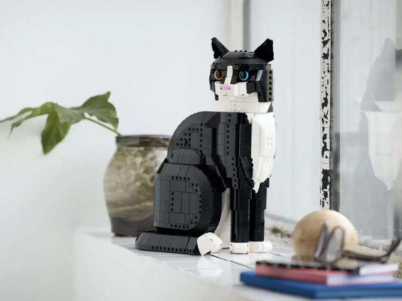 LEGO Valentinstag Katze 21349