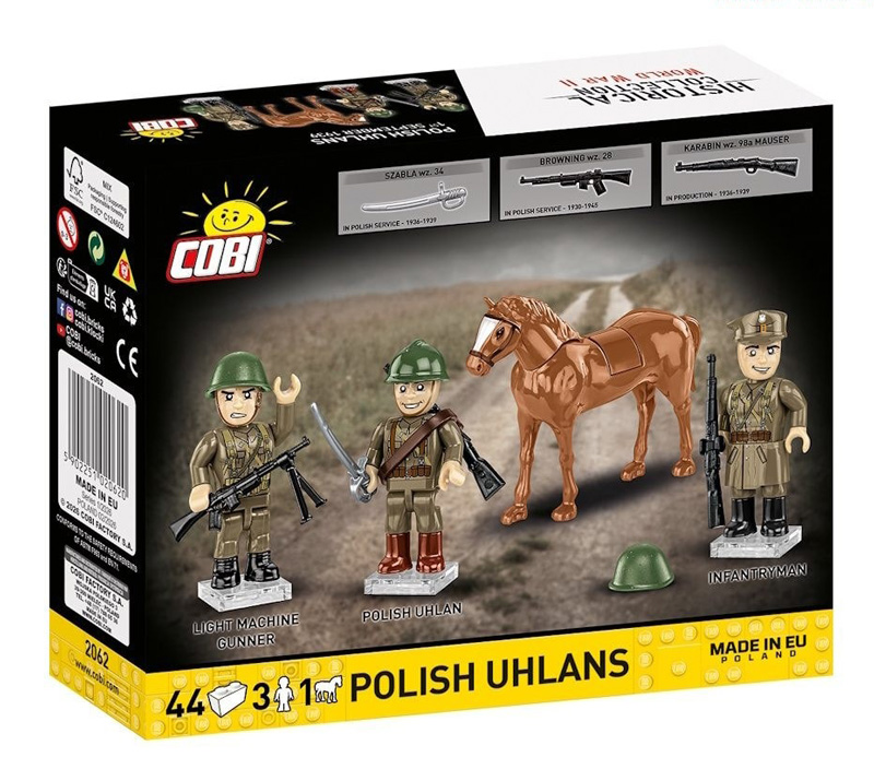 COBI 2062 Polish Uhlans Minifiguren