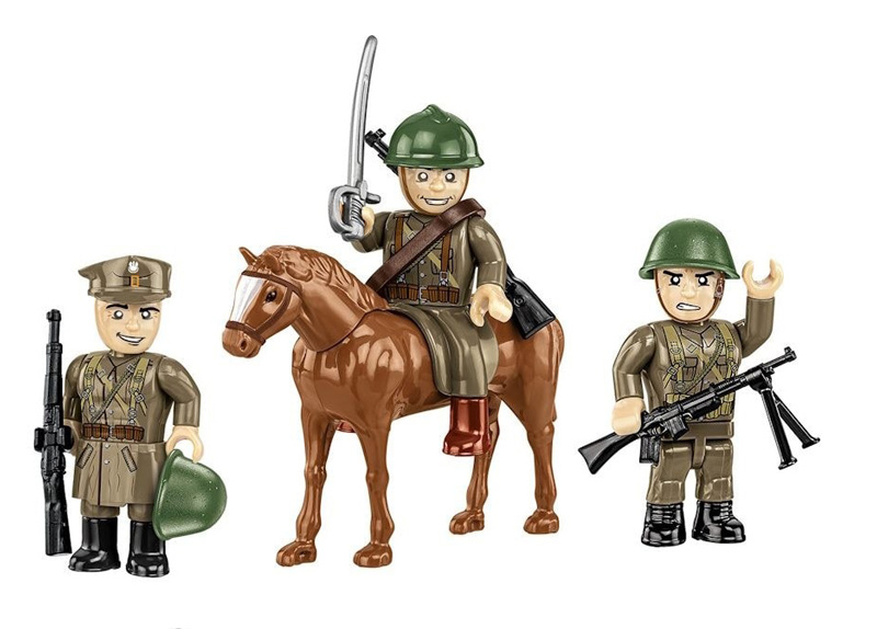 COBI 2062 Polish Uhlans Minifiguren