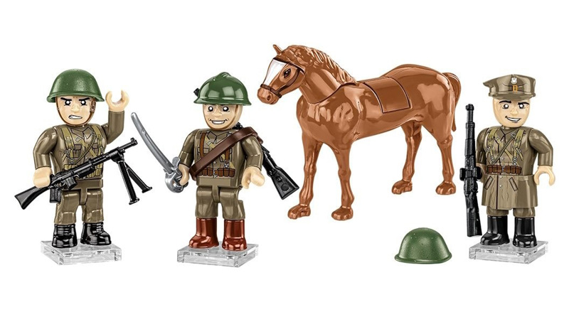 COBI 2062 Polish Uhlans Minifiguren