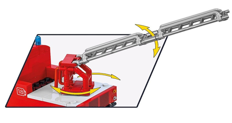 COBI 24628 Citroën TYPE H (1947-81) Pompiers