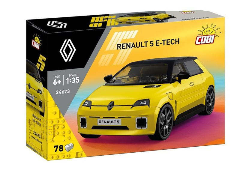 COBI 24673 Renault 5 E-Tech