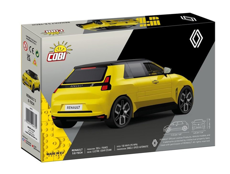 COBI 24673 Renault 5 E-Tech