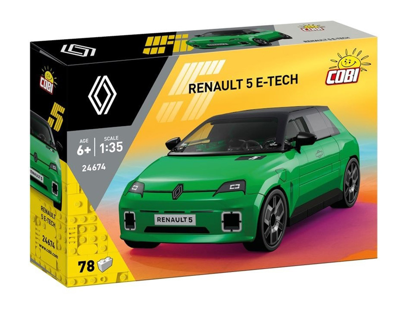 COBI 24674 Renault 5 E-Tech