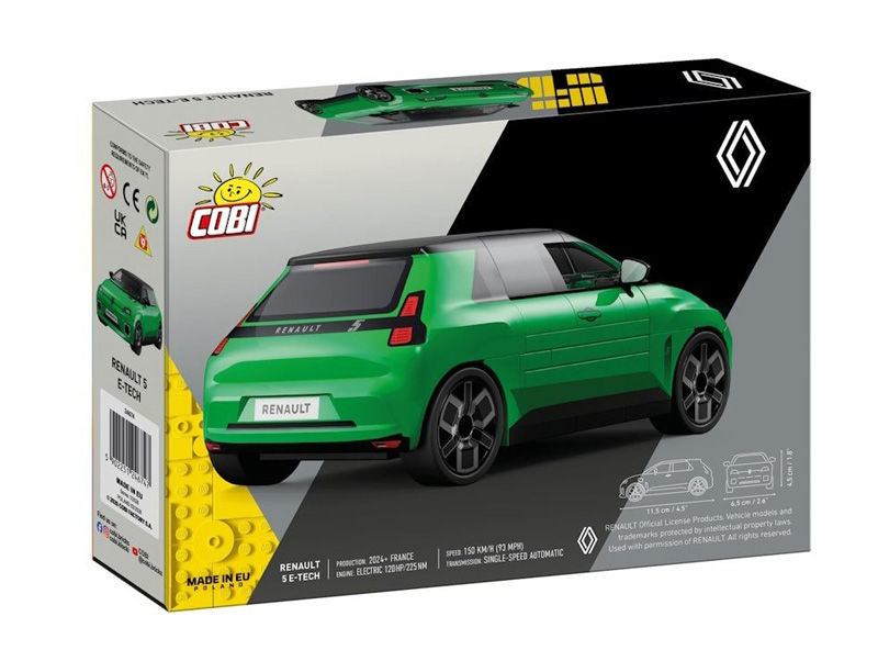 COBI 24674 Renault 5 E-Tech