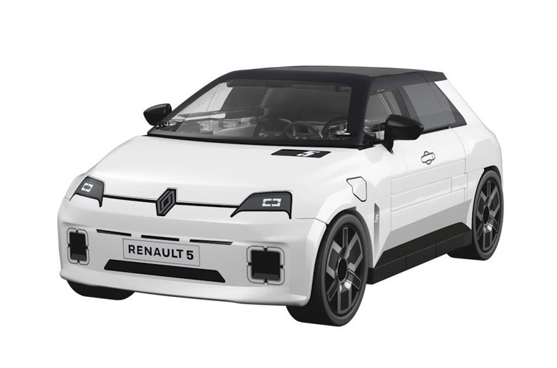 COBI 24675 Renault 5 E-Tech weiß