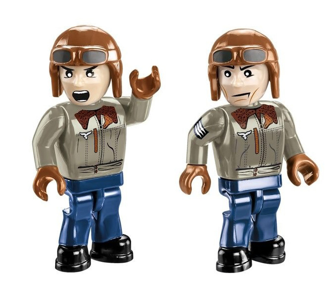 COBI 5768 Junkers Ju 87 D-3 Stuka Figuren