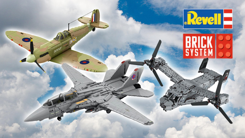Revell Osprey Tomcat Top Guin Spitfire Titel
