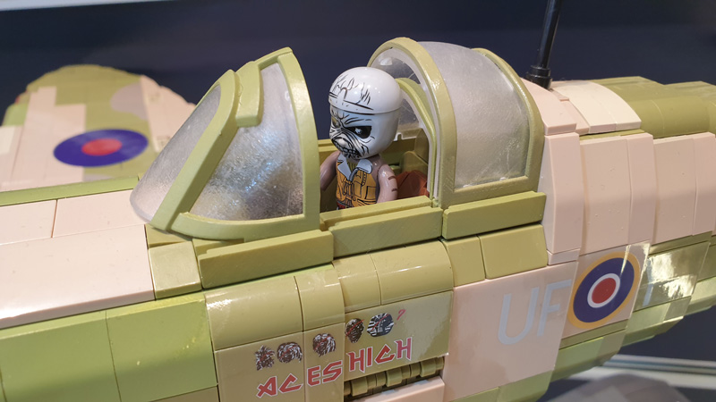 Revell Iron Maiden Spitfire MK.II Aces High Messe